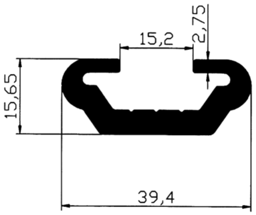 Auto Door Sliding Section / Sealing Section